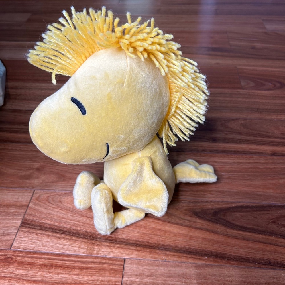 Peanuts Woodstock Plush‎ Yellow Stuffed Animal Toy Kids
